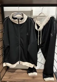 【新品】ROPE PICNIC しまむら コラボジャージセット ブラック4L ★