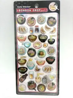 【正規品】　ボンボンドロップシール　ラーメン　和柄