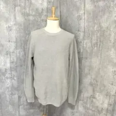 UNIQLO 3Dクルーネックセーター　男女兼用　シンプル　綺麗め　上品