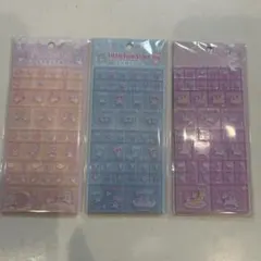キキララ　リトルツインスターズ サンリオ　タイルシール　3枚セット