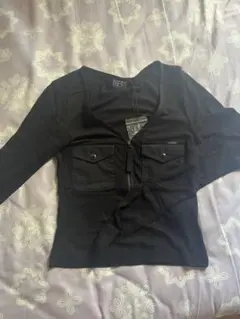 【セール】DIESEL ブラック長袖トップス