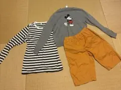 ミッキーマウスかわいいセーター　その他2点　150