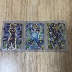 スーパードラゴンボールヒーローズ ugm6-cp1 3 5 悟空 悟飯 ベジット