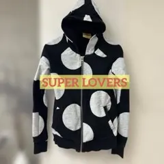 レア✨SUPER LOVERS パーカー ドットユニコーン バックプリントのサムネイル
