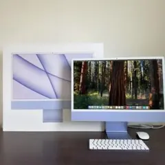 iMac24インチ(2021年),M1搭載(8GBメモリ),256GB SSD