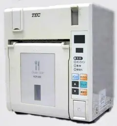 ６ケ月のみ使用！TEC完全整備品！TECキッチンプリンタ【 KCP-200 】