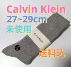 calvin klein ソックス 27〜29cm カルバン・クライン CK Ｌ