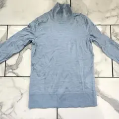 未使用　バナナリパブリックXSタートルネックニット 高級メリノウール100%