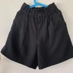 GU キッズ L 160 ブラック ハーフパンツ ショートパンツ