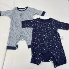 ユニクロ　ロンパース　60センチ　２枚セット