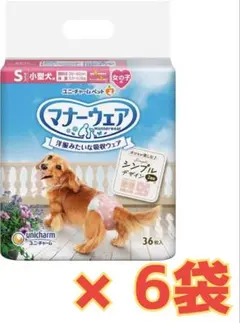 あっちゃん様専用　女の子モーヴピンクSサイズ 36枚入り×6袋