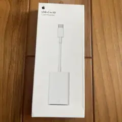Apple純正USB-C to SD Card Readerのサムネイル