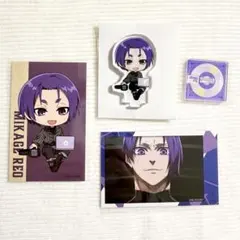 ブルーロック　まねきねこ　ミニアクスタ・フォトカード　御影玲王　3点セット