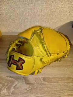 Under Armour 軟式グローブ オレンジ - メルカリ