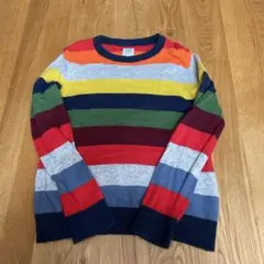 ニット　セーター　ボーダー