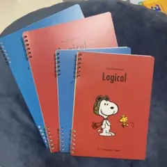 スヌーピー Logical ノート A5 2冊B5 2冊セット