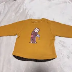 petit main おさるのジョージ 長袖Tシャツ 90cm