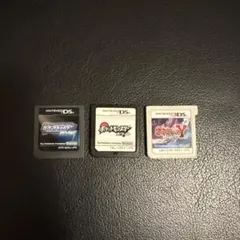 ポケットモンスターソフト　3本　まとめ売り ポケモン　ダイヤモンド・ホワイト・Y