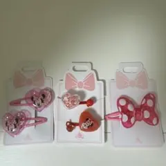 ミニーマウス ヘアアクセサリーセット