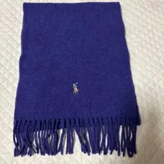 PoloRalph Lauren カシミヤマフラーイタリア製パープル4300円❣️