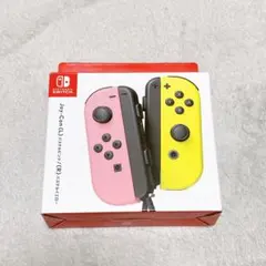 【美品】純正 Switch ジョイコン パステルピンク パステルイエロー セット
