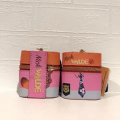 ズートピア スカーフ付きチャームポーチ　ニック2個