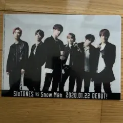 SnowMan / SixTONES クリアファイル