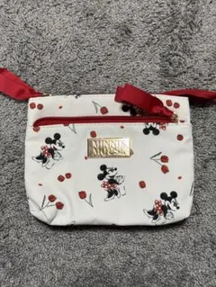 Disney ミニーポーチFloral Print【新品未使用】即購入可のサムネイル