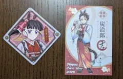 鬼滅の刃午年炭治郎ポスカ＋カナヲコースター