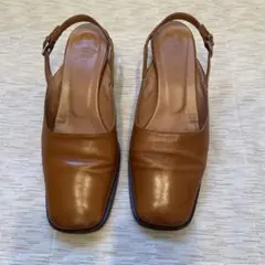 HIROFU キャメルパンプス　セール中のサムネイル