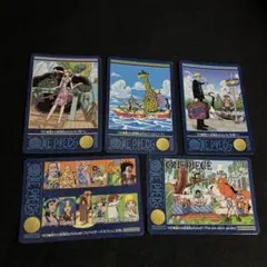 ワンピース カードゲーム 麦わら海賊記 5枚セット ワンピース カードゲーム 麦わら海賊記 5枚セット 希少 - メルカリ