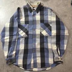 P*す様 80s 90s BIG MAC ネルシャツ USA古着 ブロックチェッ