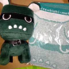 三菱　デリマル　ぬいぐるみ　ハンドタオルのサムネイル