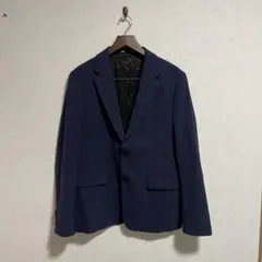 即日発送！ ZARA モロッコ製 スーツジャケット ネイビー Mサイズ メンズのサムネイル