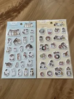 モフサンド　ぷくっとシール3 2種セット