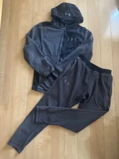 【アンダーアーマー】セットアップ フリーススウェット（グレー:S/M）