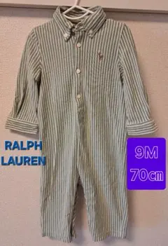 【9M:70㎝】RALPH LAURENロンパース