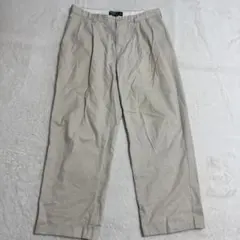 ポロラルフローレンHAMMOND PANTツータックチノパンベージュ34/32のサムネイル