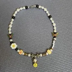 ビーズネックレス