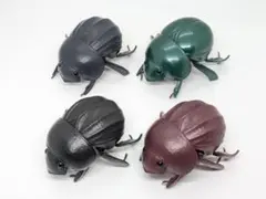 新品未開封　まんまるこがね フィギュア 4種セット　だんごむし　いきもの大図鑑