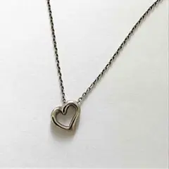 4℃ オープンハートネックレス