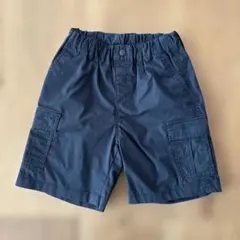 キッズ ハーフパンツ カーゴパンツ 黒