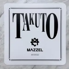 MAZZEL コラボカフェ コースター TAKUTO