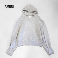 【AMERI】アメリ プルオーバーパーカー グレー サイズF
