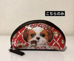 わんこ　ビニールころりんポーチ　ミニ　コヤンイサムチョン　あんこ