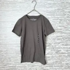 新品　無印良品 チャコールグレー クルーネック　半袖Tシャツ XS トップス