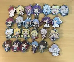 ホロライブ 競輪 アクリルチャーム(キーホルダー)&ステッカー セット