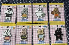 新品　BUNNIKONBINY バニーコンビニ 　パイルワッペン　コンプリート