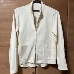 伊太利屋 GKITALIYA 白 ジャケット ホワイト 春 夏 ラメ入り | Mercari