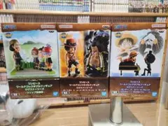 ワンピース　ワールドコレクタブルフィギュア　ログストーリーズ　3点セット